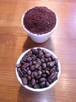 café moulu ou en grains vente à distance