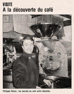 Article de presse Les Cafés d'Antan Vaucluse Matin 19 Février 2005